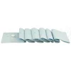 Sangle UU - pour capteurs Toco et US - 120 cm x 60 mm - avec bouton - bleu - 1 boîte de 100