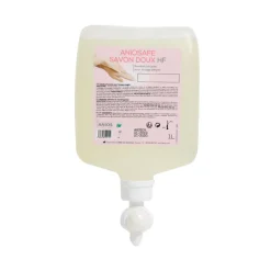 Savon doux HF ANIOSAFE - 12 flacons Airless de 1 l - compatible distributeur CPA