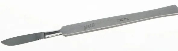 Scalpel manche inox