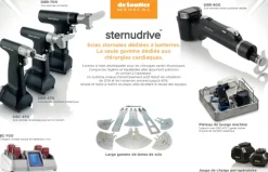 Scie sternale oscillante pédiatrique à batterie - modèle DBR-470