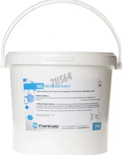 Sel régénérant seau 5 kg x 2