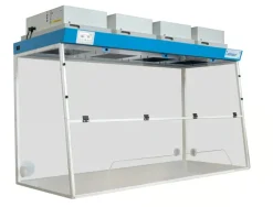 Serie h - labopur - hotte à filtration h18 + 4 modules de filtration + passage gd largeur