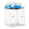 Serie h - labopur- hotte à filtration h09 + 2 passages de main, 2 colonnes de filtration, a choisir