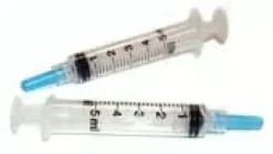 Seringue plastique 5 ml luer-lock x 2