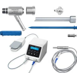 Set complet morcellateur ERGO 300 - inclus morcellateur, micromoteur, pédale, poignée, unité de transmission, tube de