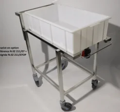 Set de pré-désinfection - 55 l - vanne de vidange