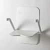 Siège de douche mural Etac Relax accoudoirs, dossier - l. 40 x p. 45cm - poids limite 125 kg - blanc