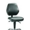 Siège esd roulettes 470 620 mm skai
