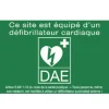 Signalétique verte PVC Site (modèle 1 - 1 pancarte 15 x 10 cm) [distribuée par AVF Biomedical]