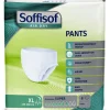 Slip Absorbant Soffisof Air Dry Super 8 gouttes Taille XL - 1 palette de 1344 unités
