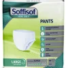 Slip Absorbant Soffisof Air Dry Super 8 gouttes Taille L - 1 palette de 1680 unités