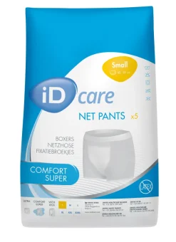 Slip de maintien UU iD Care Net pants Comfort super S - 1 carton de 100 unités