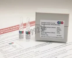 Solutions standard I et II (1 ml) pour le contrôle de la précision photométrique des nanophotomètres N120 - lot de 5