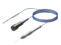 Sonde laser endoilluminée incrémentielle - courbe à pointe conique - lot de 6 - à utiliser avec le système pour