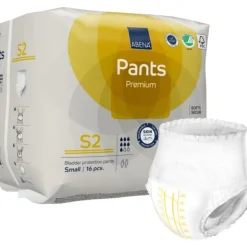 Sous-vêtement absorbant Abena pants S2 premium - 1 carton de 96 unités