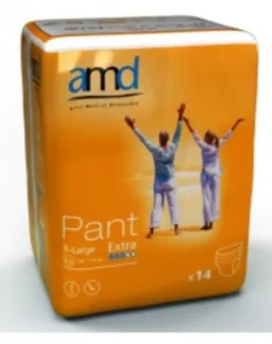 Sous-vêtement absorbant AMD Pant Xlarge extra - 1 palette de 2352 unités
