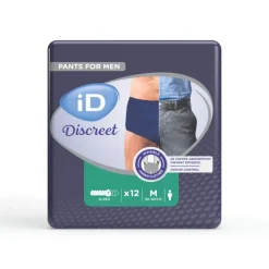 Sous-vêtement absorbant iD Discreet Pants for Men super M - 1 carton de 96 unités