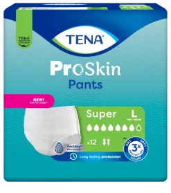 Sous-vêtement absorbant TENA Pants ProSkin Super Large - 1 palette de 1920 unités