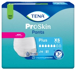 Sous-vêtement absorbant TENA Pants ProSkin Plus Xsmall - 1 palette de 2240 unités