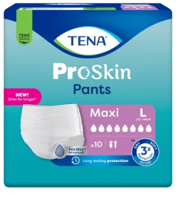 Sous-vêtement absorbantTENA Pants ProSkin Maxi Large - 1 carton de 40 unités