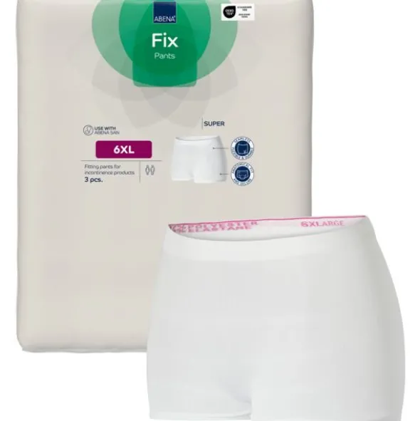 Sous-vêtement de maintien Abena fix pants super 6XL - 1 carton de 60 unités