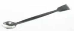 Spatule avec cuillère inox 180 mm