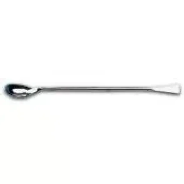 Spatule cuillère coudée inox x 10