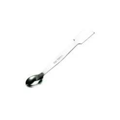 Spatule-cuillère plate en acier inox longueur 120 mm x 5