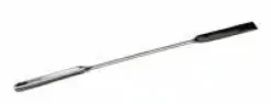 Spatule double avec micro pelle 18/10 longueur 185 mm