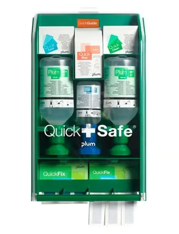 Station premiers secours Quicksafe agroalimentaire