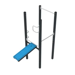 Station Street Workout 4 ateliers - hauteur chute libre supérieur à 2 m - déchargé sous abri