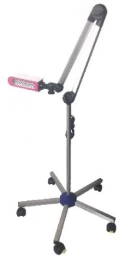 Stimulateur Photique à LED composé de Lampe LED avec Bras Pivotant NW PHOTIC, Unité d'Alimentation NW PHOTIC POWER,