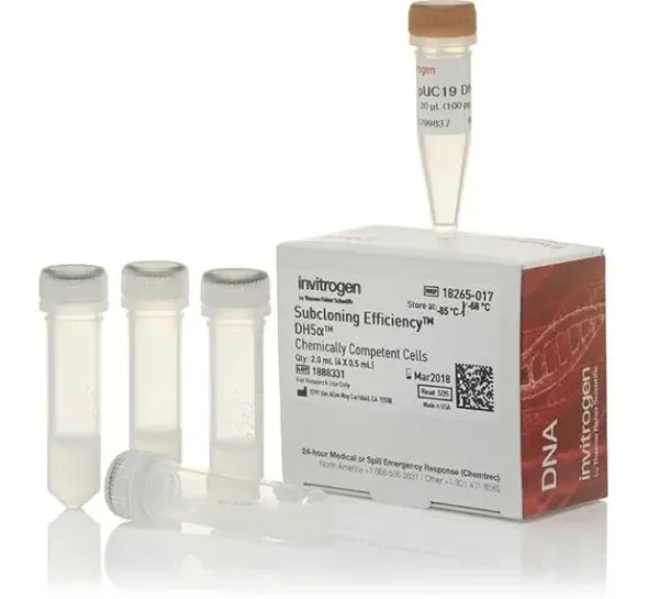 Subcloning efficiency dh5a competent cells-4 x 500 µL