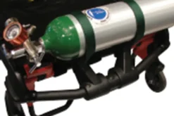Support bouteille à oxygène côté tête pour brancard à hauteur variable Power-Pro XT