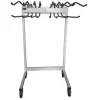 Support mobile Shift pour 8 tabliers - 4 roues 100 mm pivotantes a freins