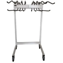 Support mobile Shift pour 8 tabliers - 4 roues 100 mm pivotantes a freins