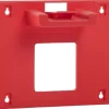 Support mural rouge pour trousse de secours petit modèle - chevilles et vis non fournies