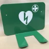 Support mural vert pour Lifepak CR2 [distribué par Stryker] [hôpitaux, SDIS]