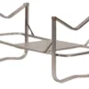 Support pliable aluminium avec tablette pleine fixe pour brancard de catastrophe, barquette de sauvetage,