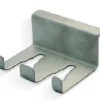 Support pour tubulure, double acier, inox