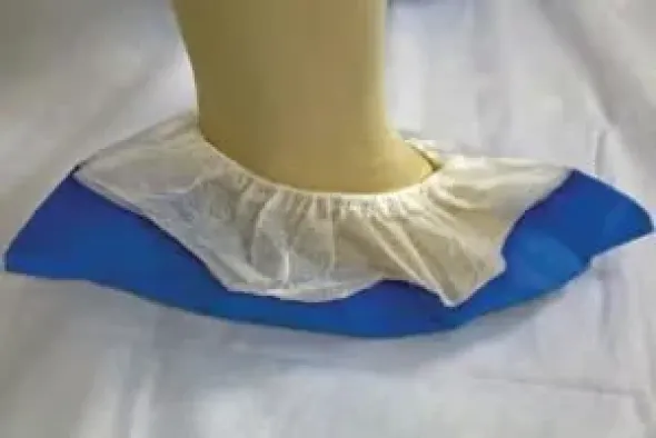 Surchaussure non tissé semelle pe bleu x 200