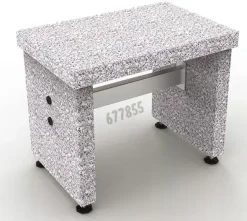 Table anti-vibration 900 x 600 x 750 mm