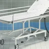 Table de douche mobile Ambre - hauteur variable hydraulique - avec barrière de sécurité - relève-buste