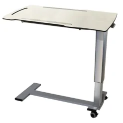 Table de lit Solido 3 - piétement H - 1 plateau stratifié compact