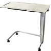 Table de lit Solido 3 - piétement U - 1 plateau stratifié compact