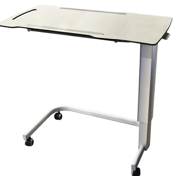 Table de lit Solido 3 - piétement U - 1 plateau stratifié compact