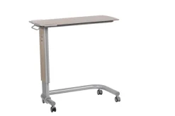 Table de lit SV - 1 plateau stratifié compact piétement U