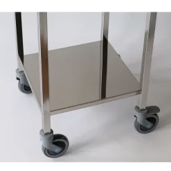 Tablette basse - inox - pour chariot N.02 216/01