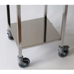 Tablette basse - inox - pour chariot N.02 216