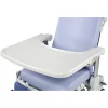 Tablette repas pour fauteuil avec accoudoirs réglables